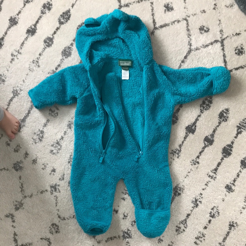 LL Bean baby suit